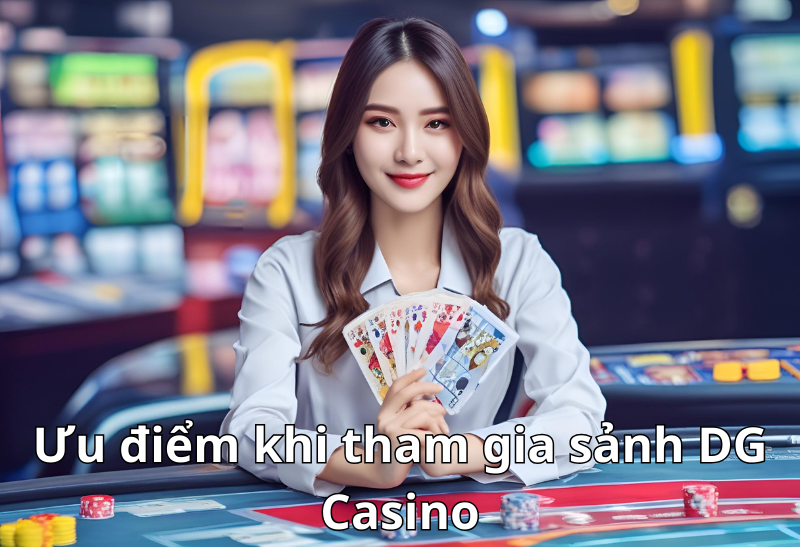 Ưu điểm khi tham gia sảnh DG Casino